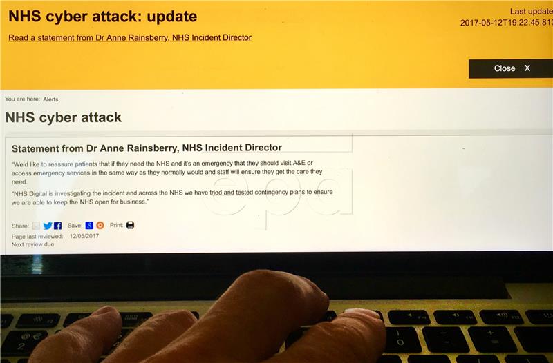 BRITAIN NHS CYBER ATTACK