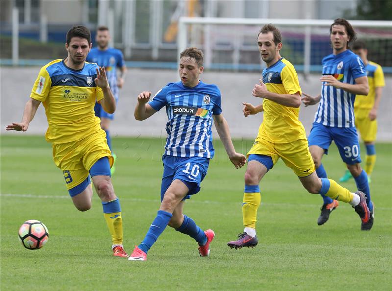 Prva HNL: Lokomotiva - Inter 0-0 (poluvrijeme)