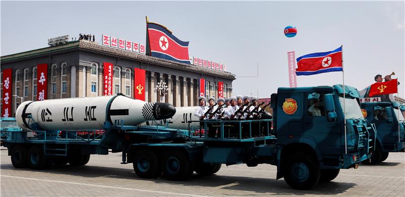 (FILE) NORTH KOREA DEFENSE BALLISTIC MISSILE TEST