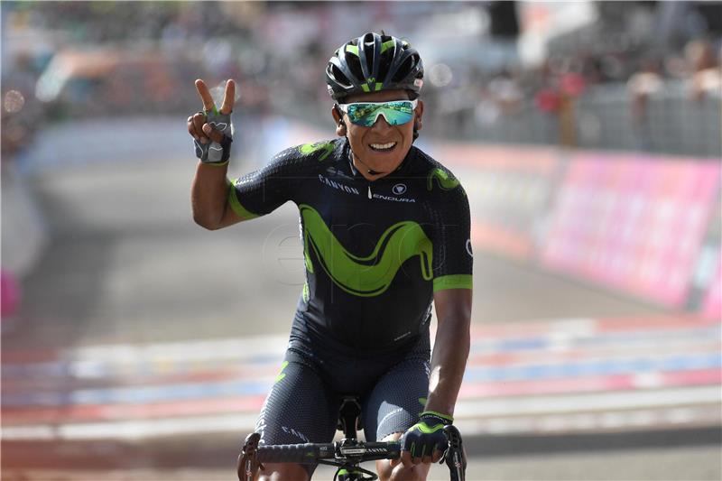 Giro: Quintana najbrži na Blockhausu za preuzimanje vodstva