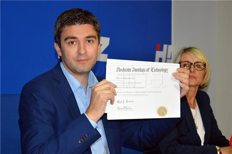 Dubrovnik: Mato Franković zbog izjava o diplomi tužio Vlahušića