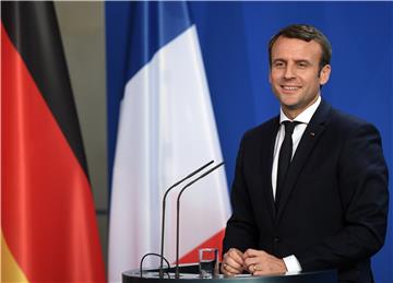 French President Macron visits Germany