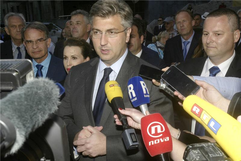 Plenković: Nadam se da političari iz Mosta ne misle baš sve što izgovaraju