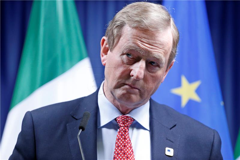 (FILE) BELGIUM IRELAND ENDA KENNY FUTURE