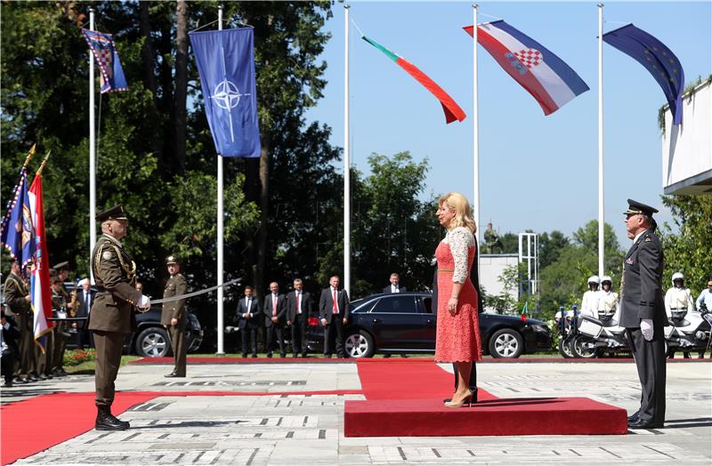 Predsjednica Grabar-Kitarović primila portugalskog kolegu de Sousu