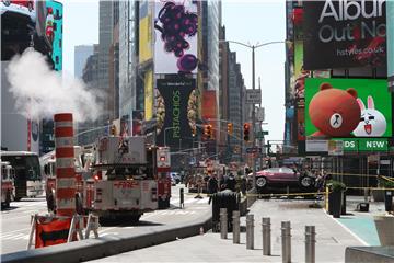 USA PEDESTRIANS STRUCK NYC