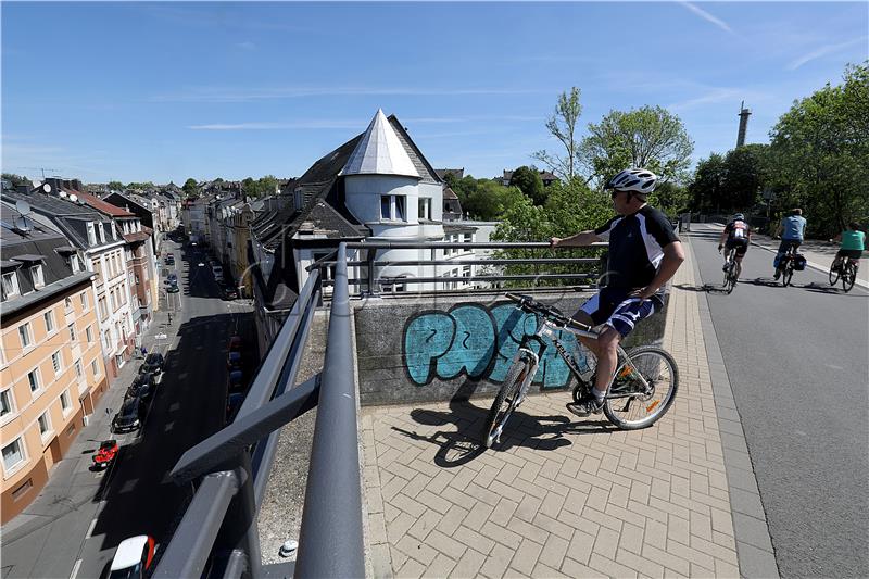 Cyclists in North Rhine-Westphalia