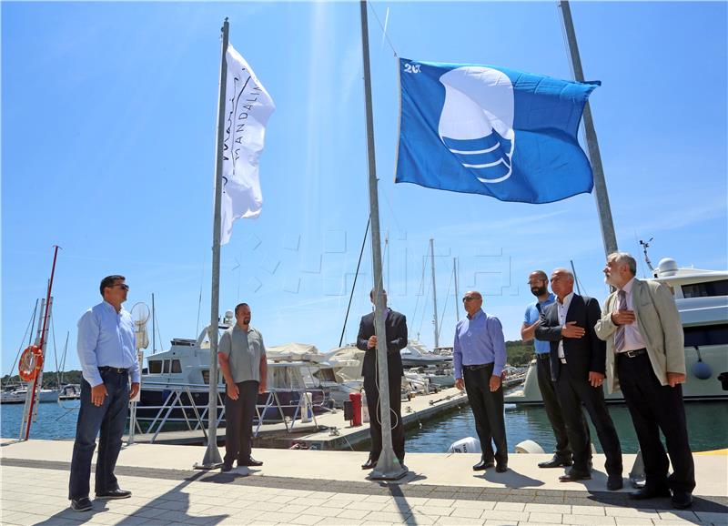 Plave zastave ima gotovo 120 hrvatskih plaža i marina