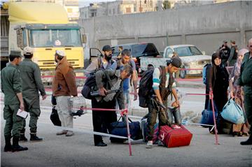 SYRIA HOMS EVACUATION