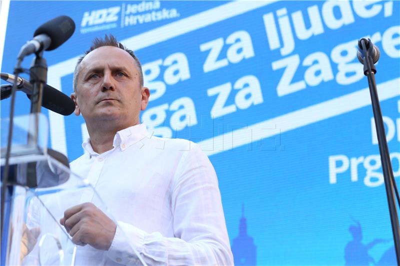 Prgomet: HDZ će biti najjača stranka u Gradskoj skupštini