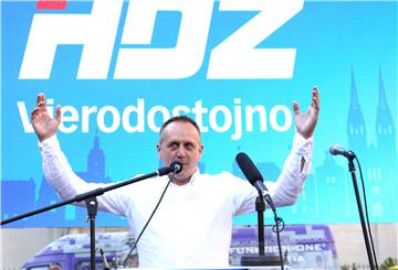  Završni predizborni skup HDZ-a za Zagreb