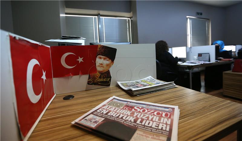 TURKEY POLICE OPERATION SOZCU NEWSPAPER