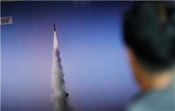 SOUTH KOREA NORTH KOREA BALLISTIC MISSILE