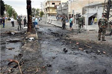 SYRIA HOMS BLAST CONFLICT