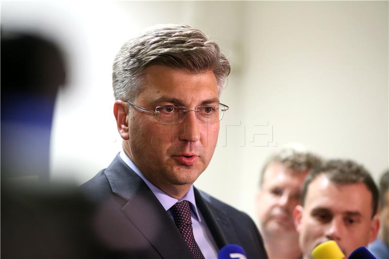 Plenkovic says HDZ convincing winner of local polls