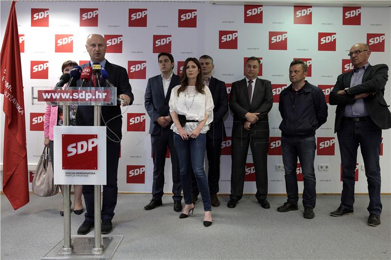 Konferencija za novinare SDP-a na temu rezultata lokalnih izbora