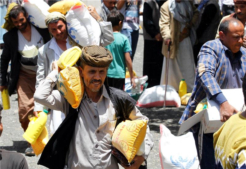 YEMEN CONFLICT FOOD AID