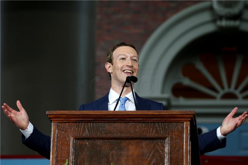 USA MARK ZUCKERBERG HARVARD