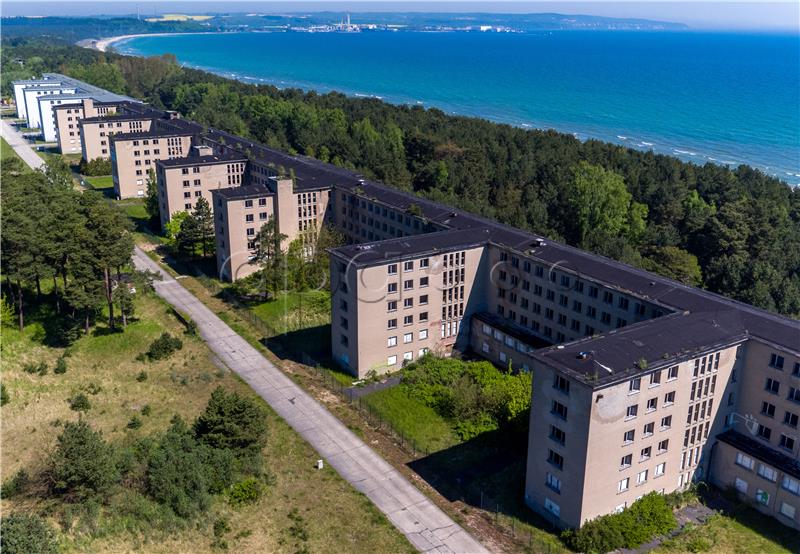 Former KdF-Resort on the Baltic island of Ruegen