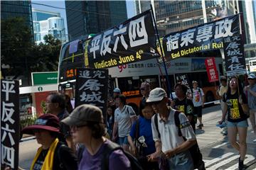 CHINA HONG KONG PRO-DEMOCRACY MARCH