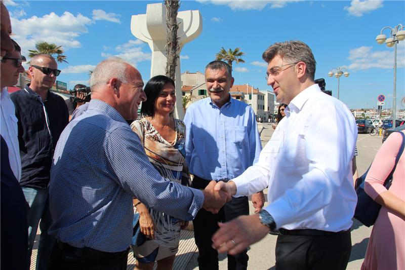 Plenković posjetio Vodice