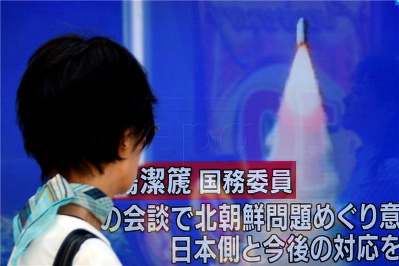 JAPAN NORTH KOREA MISSILE LAUNCH