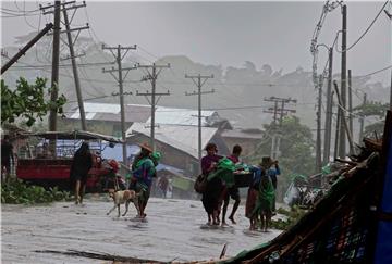 MYANMAR WEATHER CYCLONE MORA