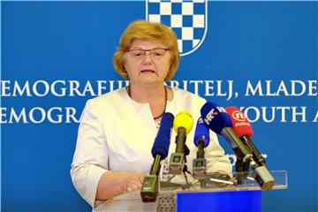 Konferencija za medije ministrice Murganić