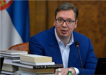 Vučić održao posljednju sjednicu Vlade Srbije kao premijer