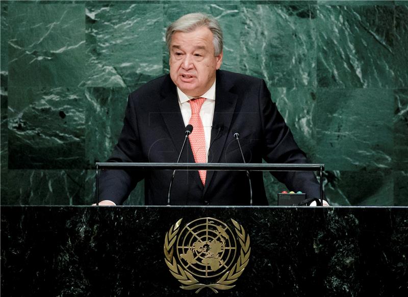 Guterres: Pariški dogovor o klimi mora se poštovati