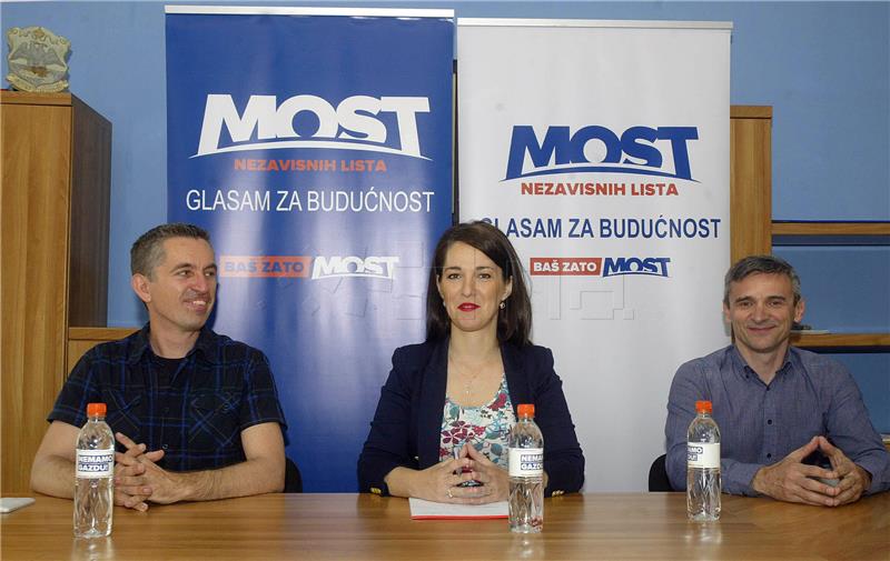 Konferencija za medije Mosta nezavisnih lista