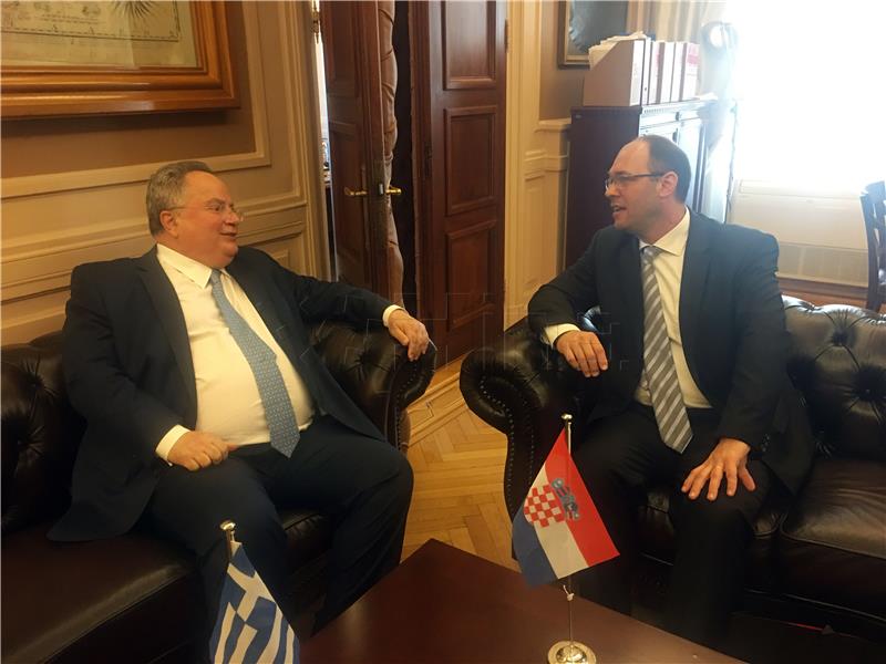 FM: Stability, EU prospect of Southeast Europe in interest of Zagreb and Athens