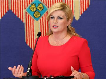 Izjave za medije Hashima Thacija i Kolinde Grabar-Kitarović