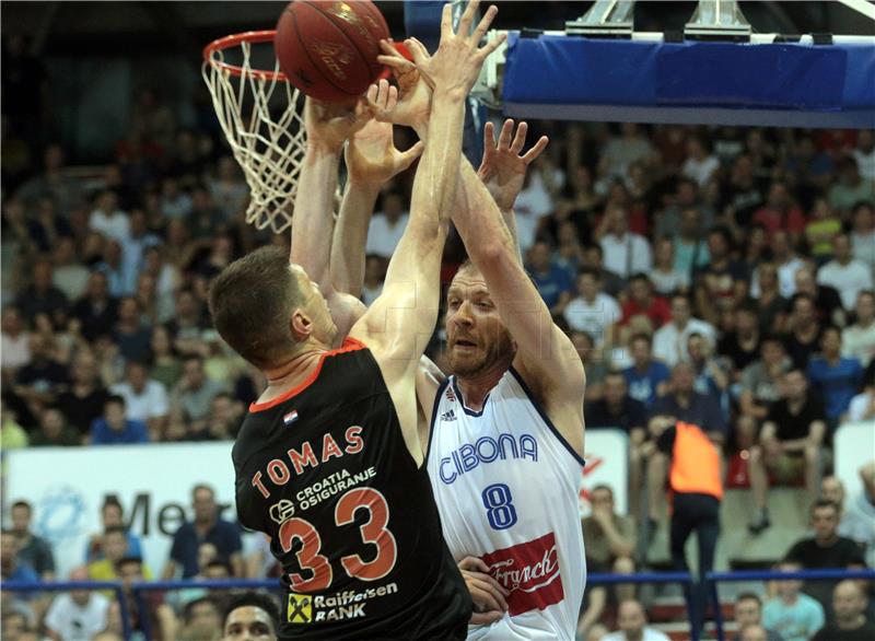 Peta finalna utakmica za naslov košarkaškog prvaka Hrvatske Cibona - Cedevita