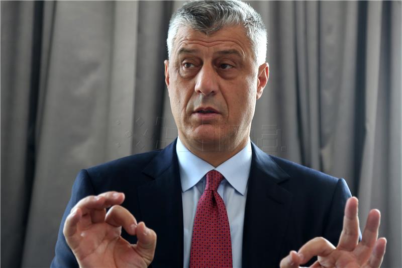 Thaci: EU ne smije primiti Srbiju prije Kosova