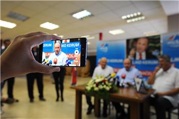 Konferencija za medije Željka Keruma