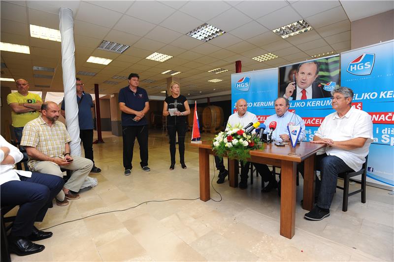 Konferencija za medije Željka Keruma