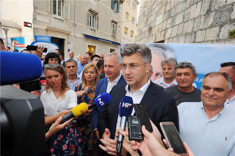 Plenković u Splitu