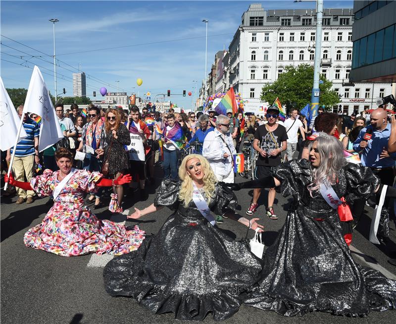 POLAND SOCIETY LGTB EQUALITY PARADE