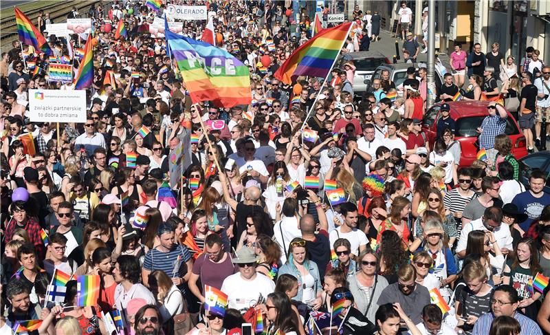 POLAND SOCIETY LGTB EQUALITY PARADE