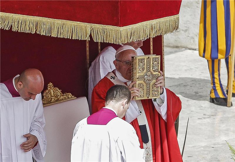 VATICAN BELIEF POPE PENTECOST MASS