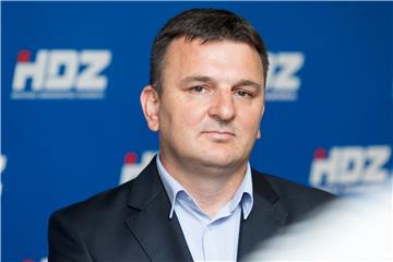 Doček rezultata drugog kruga lokalnih izbora u stožeru HDZ-a u Splitu