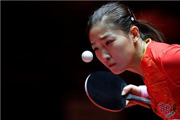 GERMANY TABLE TENNIS WORLD CHAMPIONSHIPS