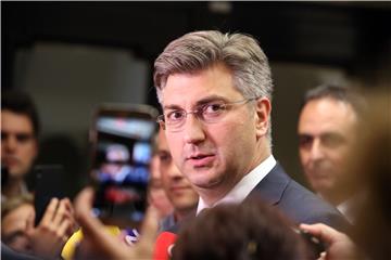 Plenković: Imam 100-postotnu potporu za pregovore s HNS-om 