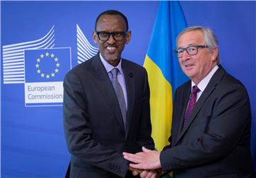 BELGIUM EU COMMISSION VISIT OF PRESIDENT OF RWANDA