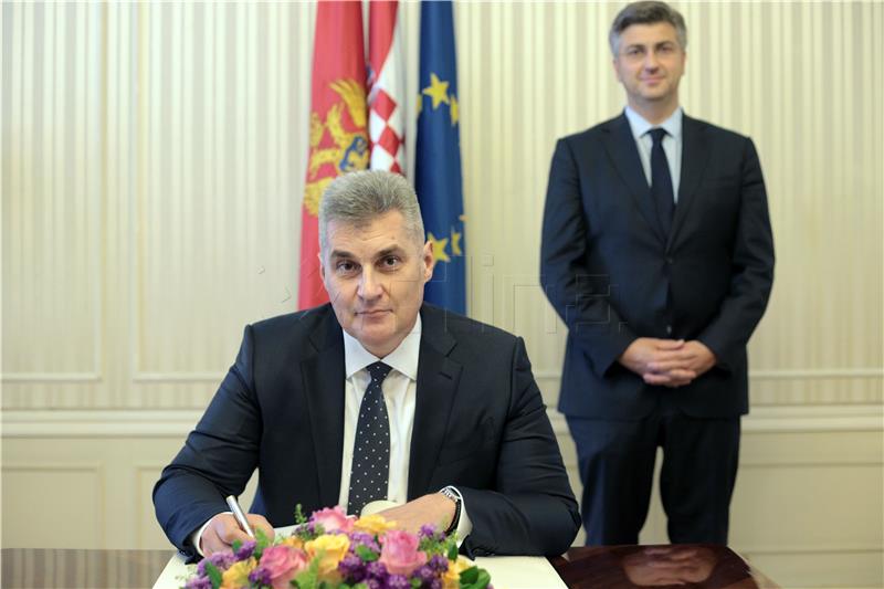 Plenković primio Brajovića