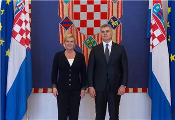 Predsjednica Kolinda Grabar-Kitarović primila je predsjednika crnogorskog parlamenta Ivana Brajovića