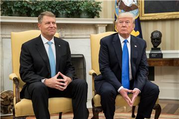 USA ROMANIA TRUMP IOHANNIS