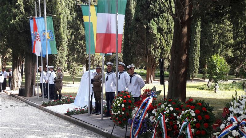 Monument commemorating Hungarian sailors killed in WWI unveiled in Pula