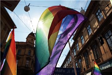 Zagreb Pride Parade - 'Free Life Begins With Pride'